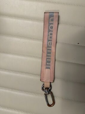 lululemon athletica Pink and Gray Key Strap Key Holder